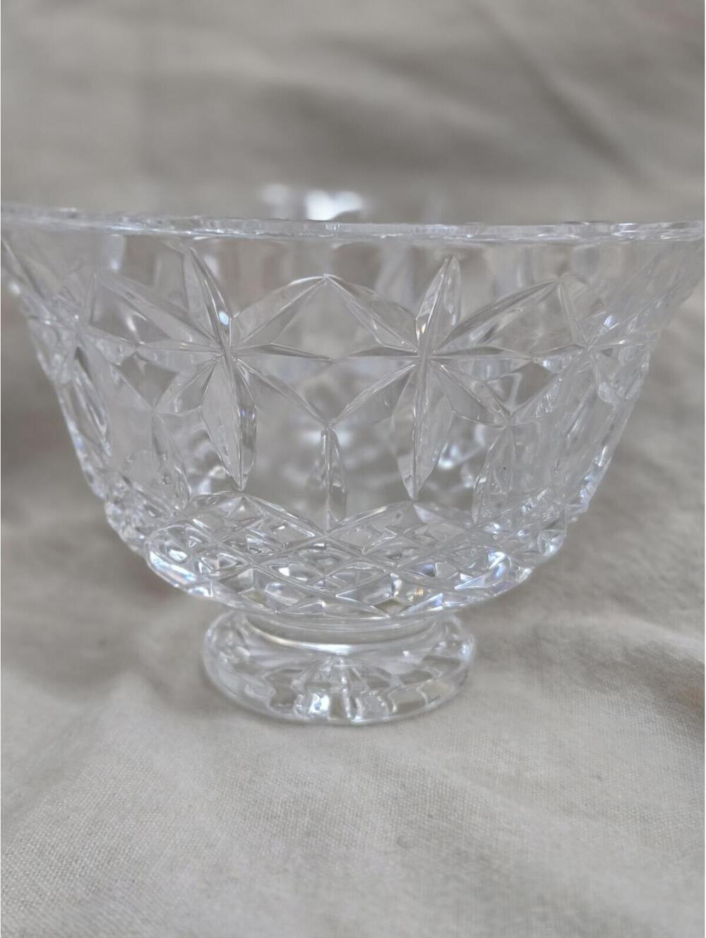 Waterford Crystal Footed 6" Bowl Balmoral